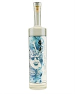 Eiko Vodka flaske med japansk samuraimotiv på etiketten